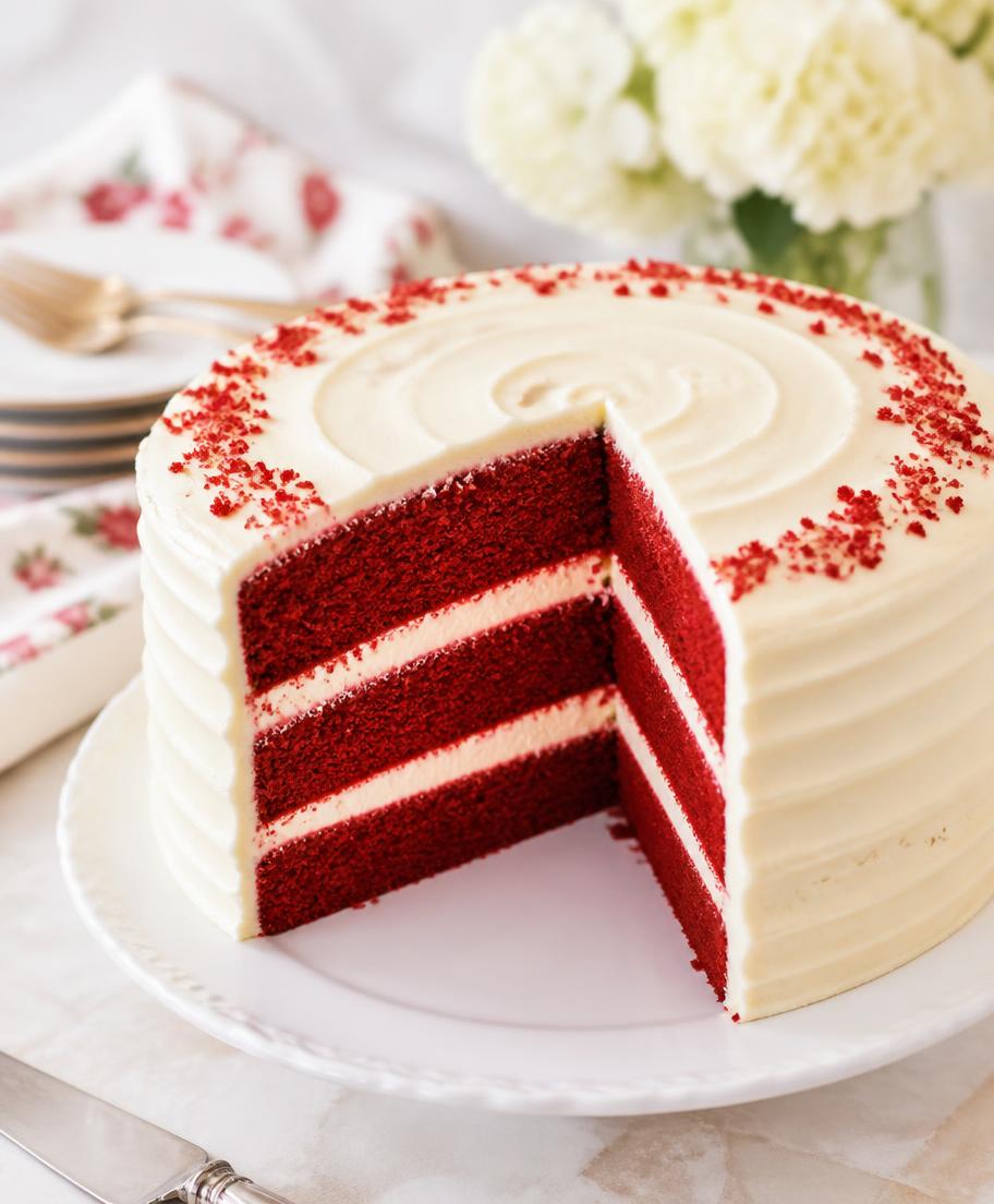 🎂 Bolo Red Velvet